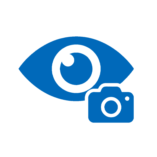 Icono de auditoría visual de ASDT Tech para servicios profesionales de inspección técnica, monitoreo de seguridad y diagnóstico avanzado por imagen.